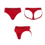 Strap-On-Me - Luxe Harnas Heroine Rood info