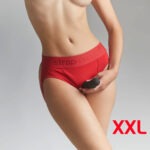 Strap-On-Me - Luxe Harnas Heroine Rood XXL