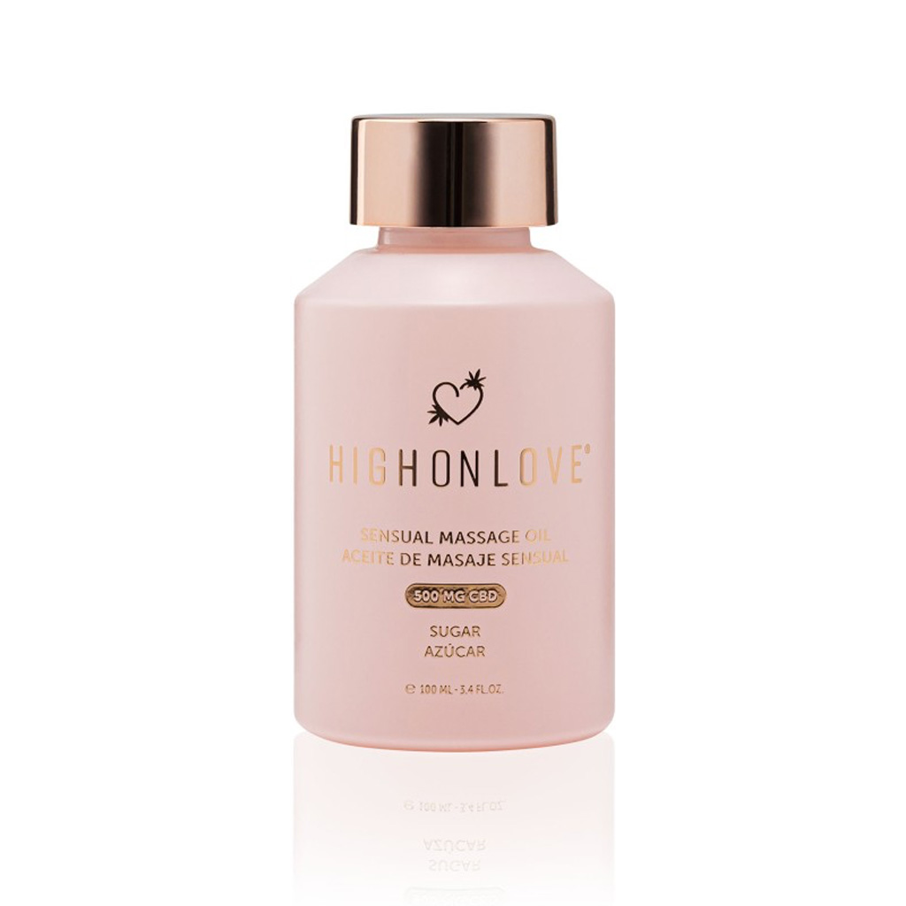 Highonlove Sensual Massage Oil CBD
