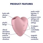Satisfyer - Cutie Heart Luchtdruk Vibrator info