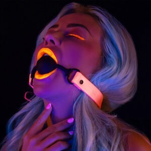 Taboom - Glow in the Dark Ball Gag Roze