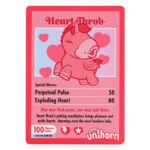 Unihorn - Heart Throb kaart