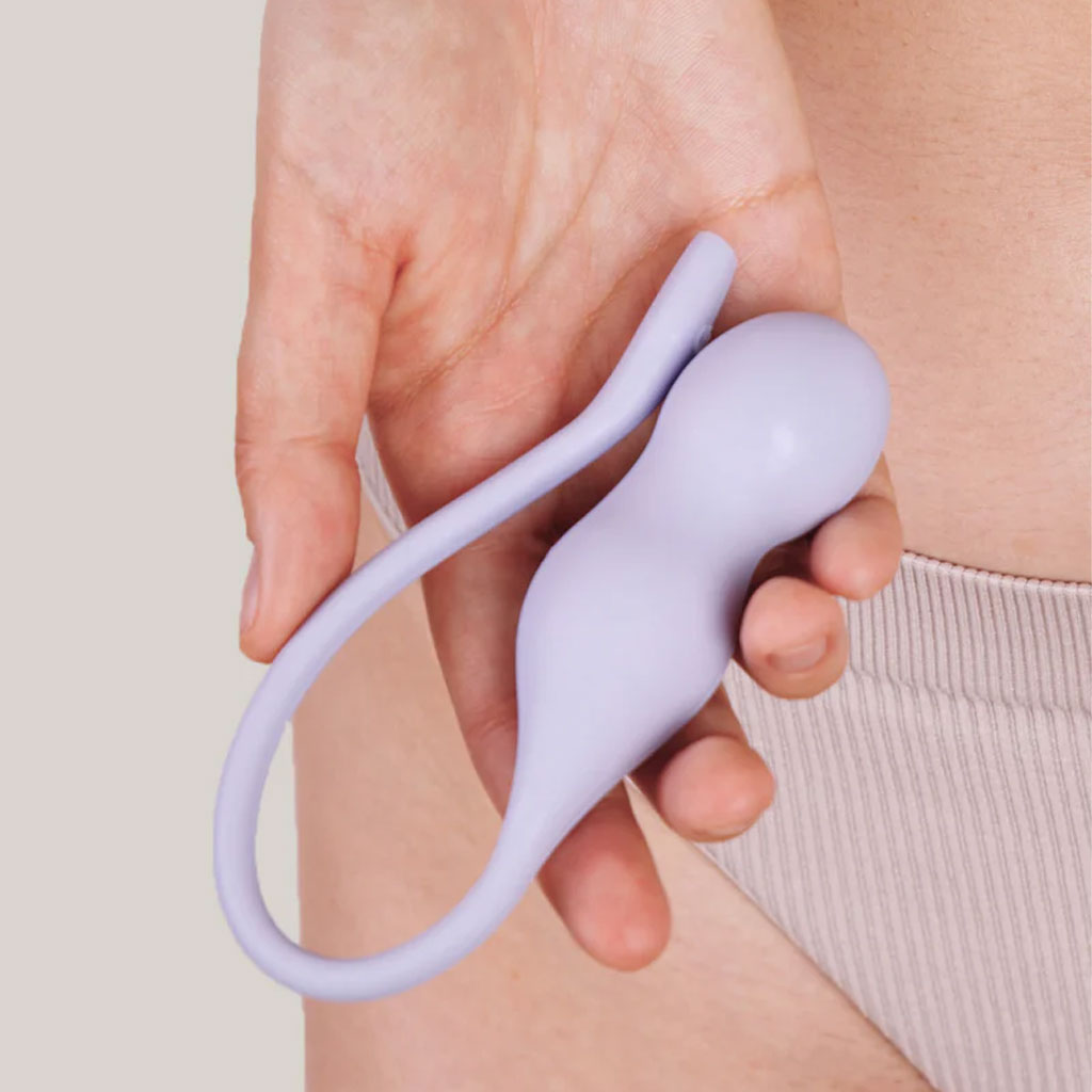Perifit - Care+ Bekkenbodem Trainer Lila hand