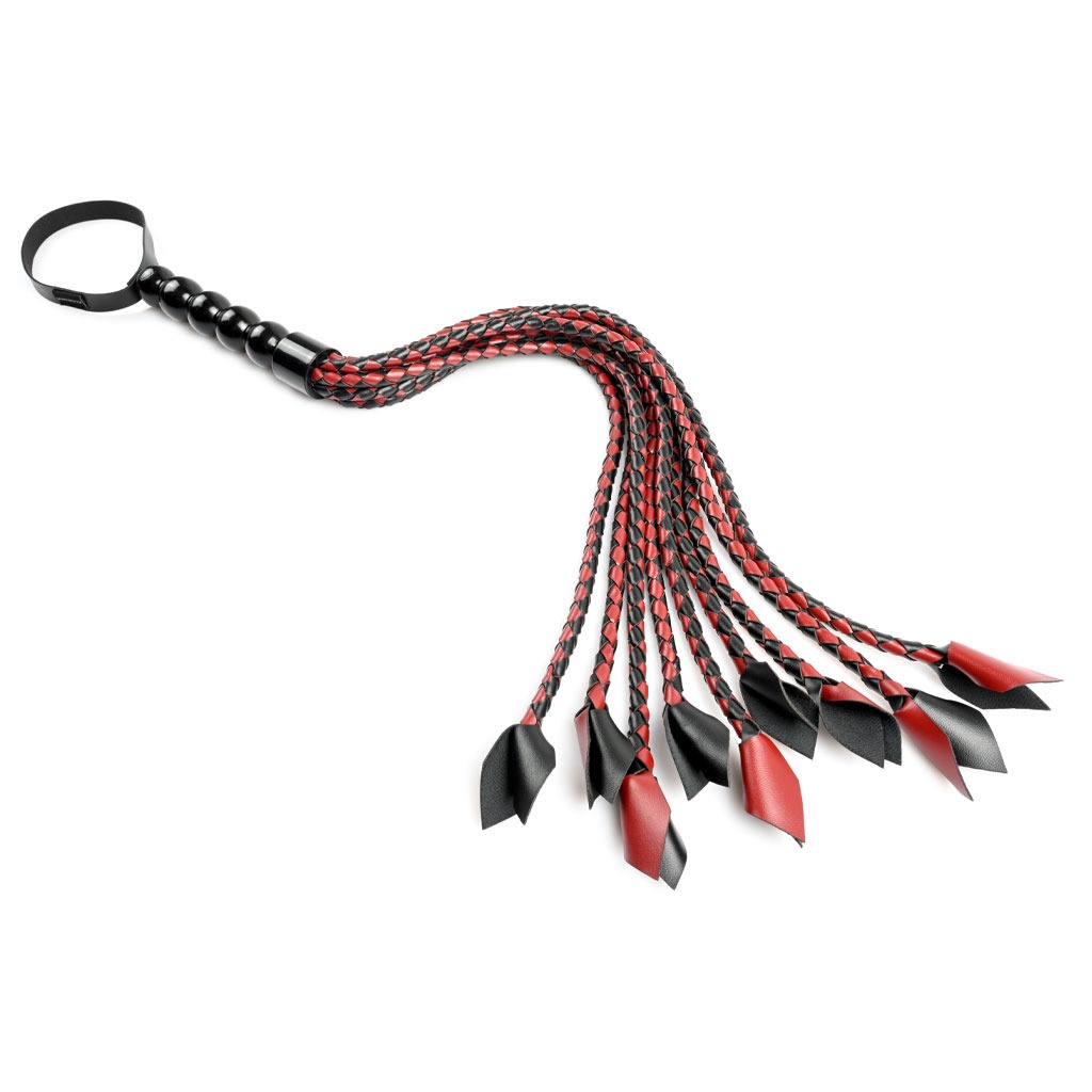 Sportsheets - Saffron Braided Flogger hebben