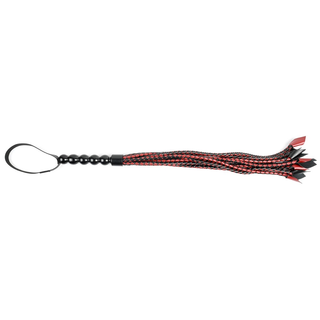 Sportsheets - Saffron Braided Flogger lengte