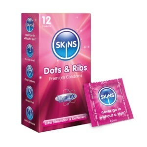 Skins - Dots & Ribs Condooms 12 Stuks