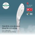 Womanizer Wave intieme Douchekop - Chrome
