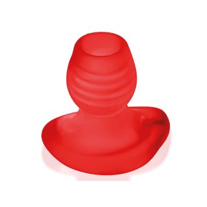 Oxballs Glowhole 1 Holle Buttplug met LED - Rood Small