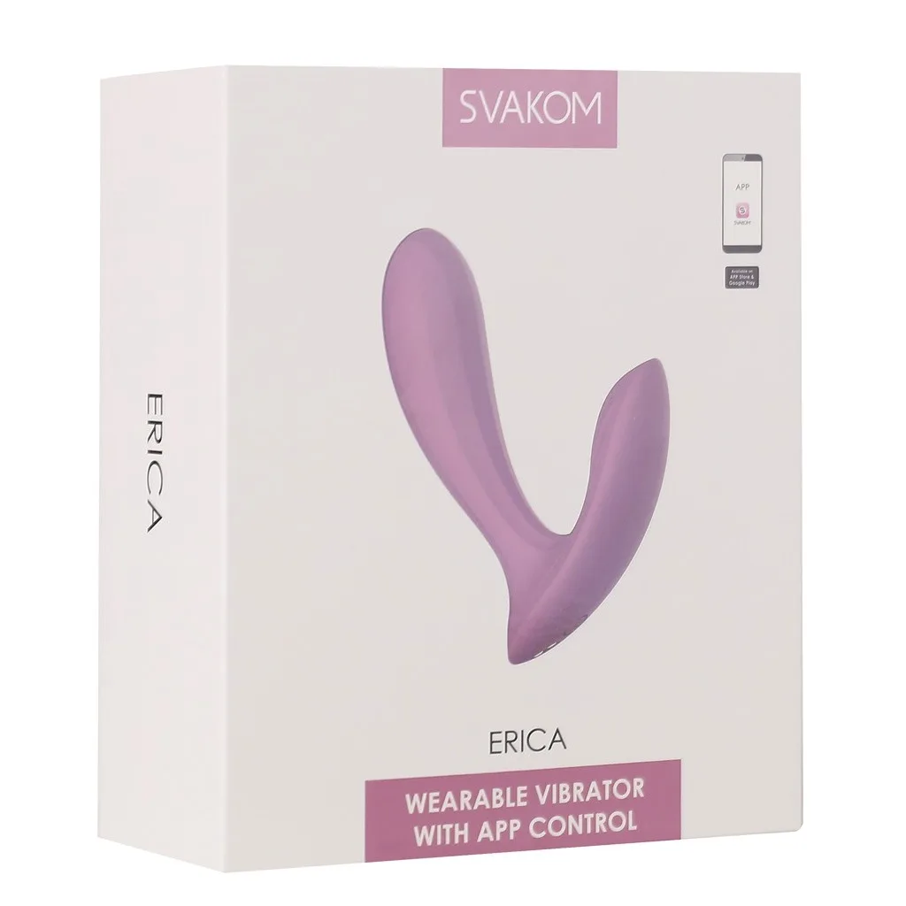 Svakom - Erica Draagbare Panty Vibrator - Roze