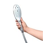 Womanizer Wave intieme Douchekop – Chrome