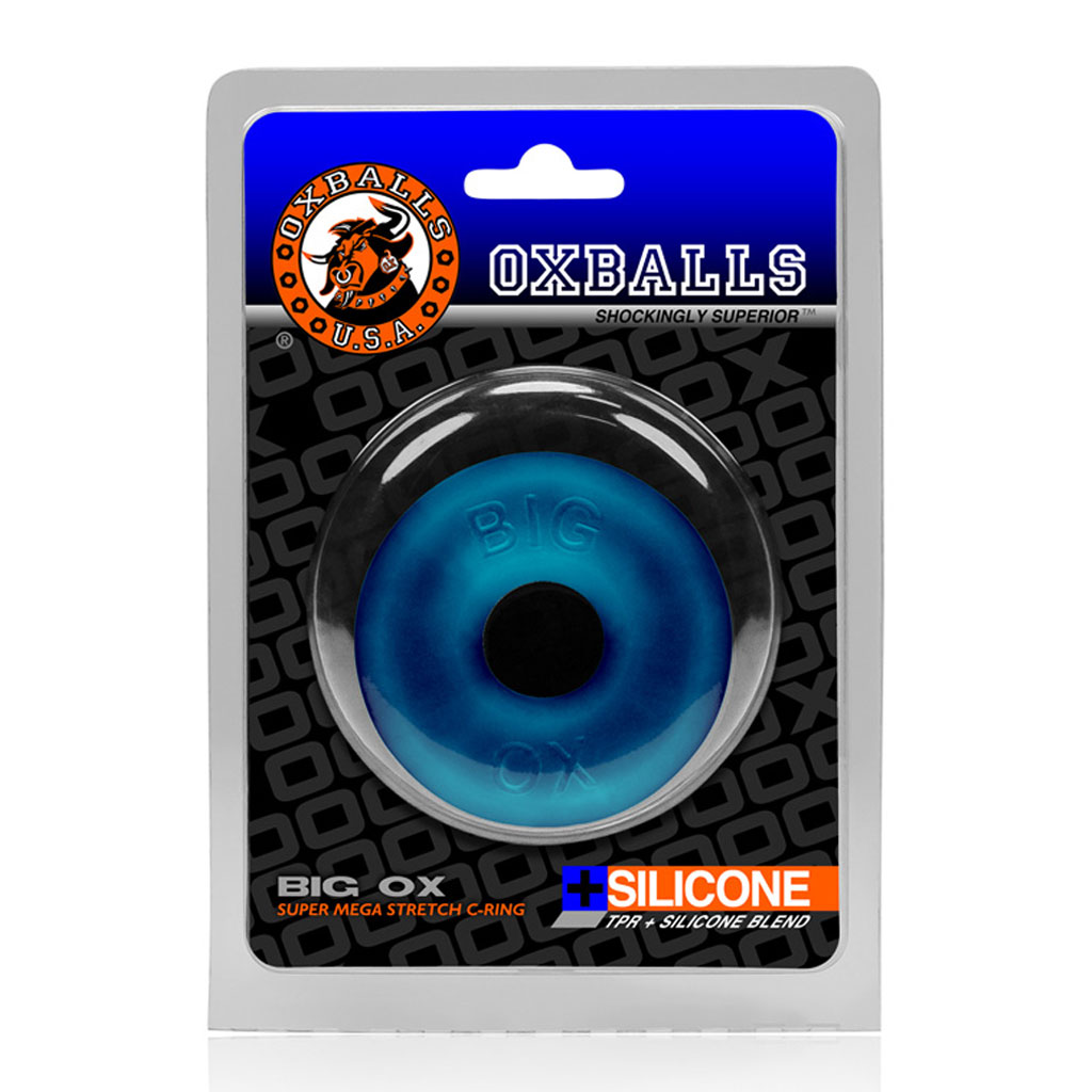 Oxballs - Big Ox Cockring Space Blue verpakking