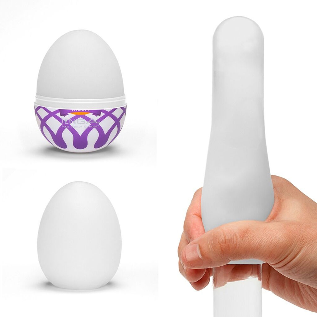 Tenga Egg Mesh - Masturbatie Ei gebruik