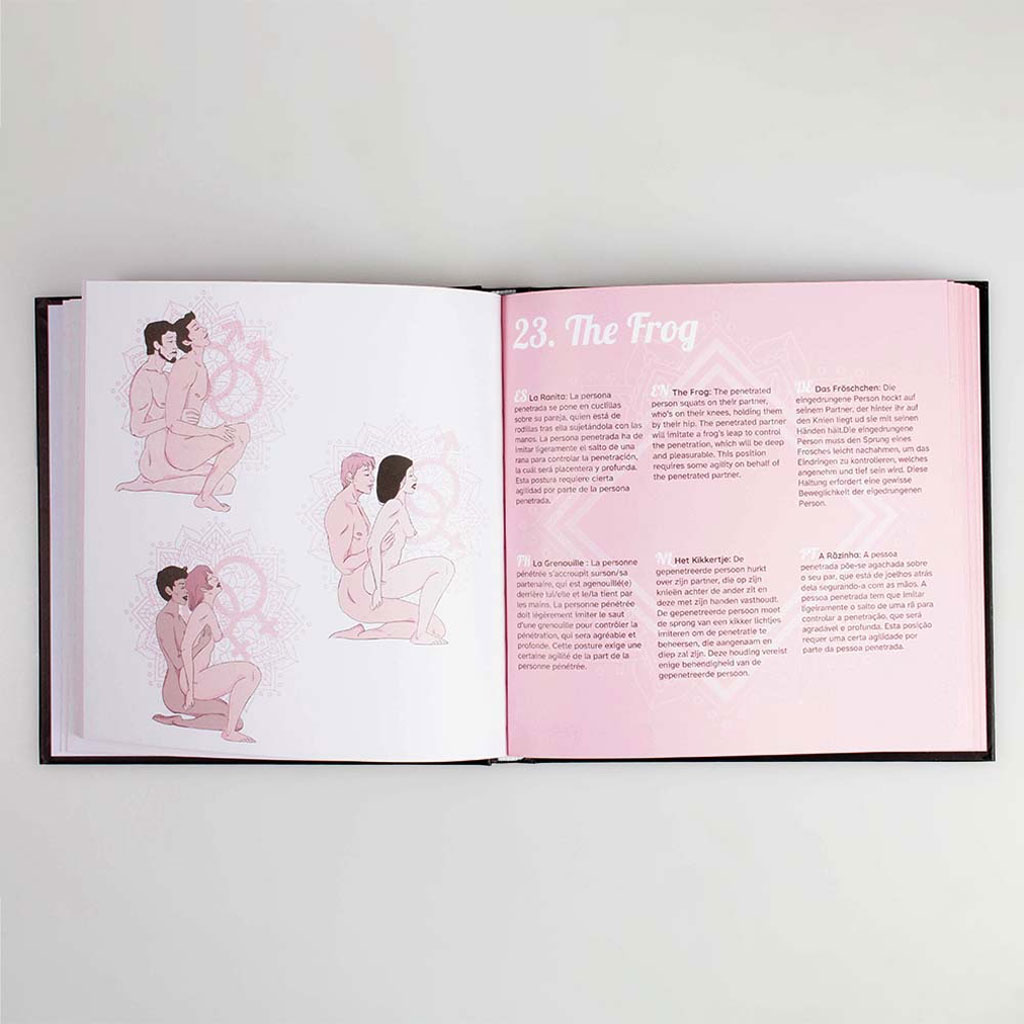 Secret Play - Kamasutra Seks Standjes Boek the frog