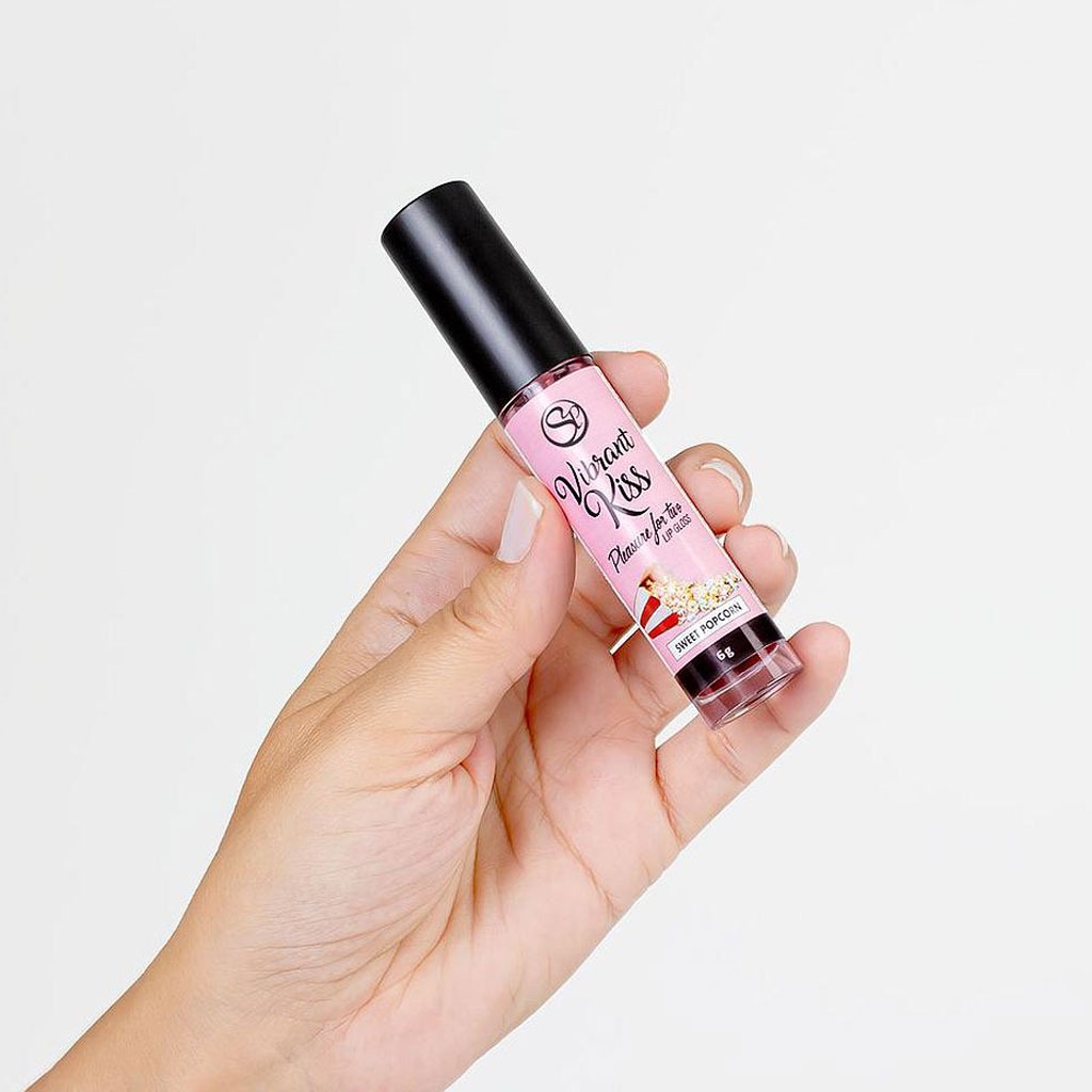 Secret Play - Tintelende Lip Gloss Popcorn hand