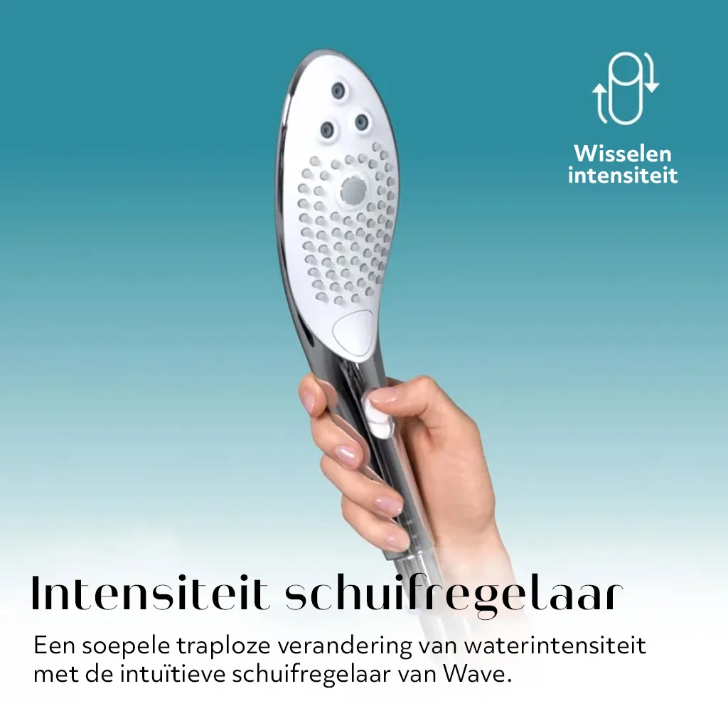 Womanizer Wave intieme Douchekop - Chrome