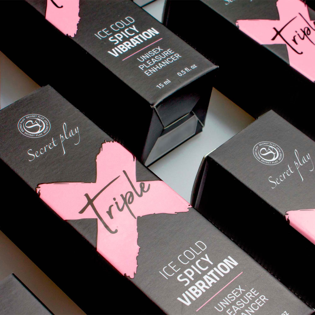 Secret Play - Triple X Unisex Pleasure Enhancer verpakking