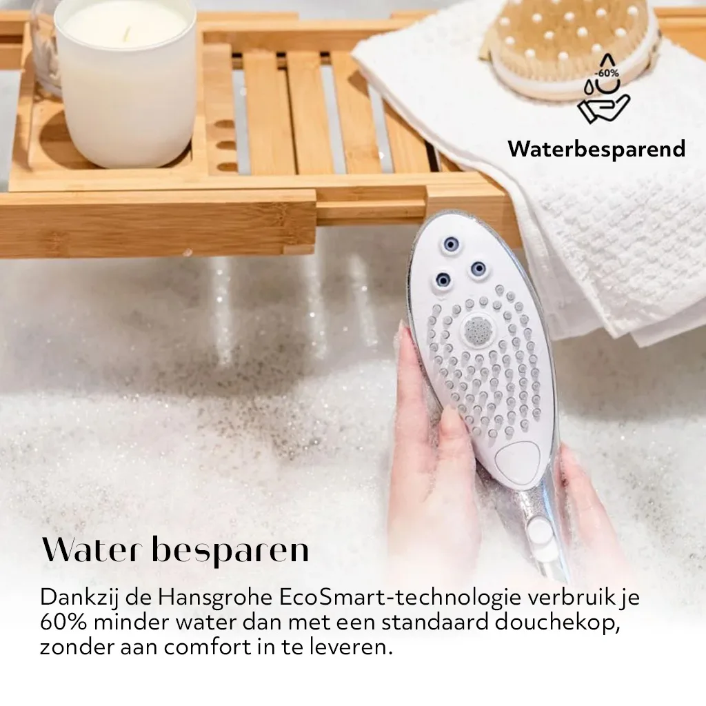 Womanizer Wave intieme Douchekop - Chrome