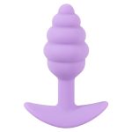 Cuties Mini Geribbelde Buttplug – Lila