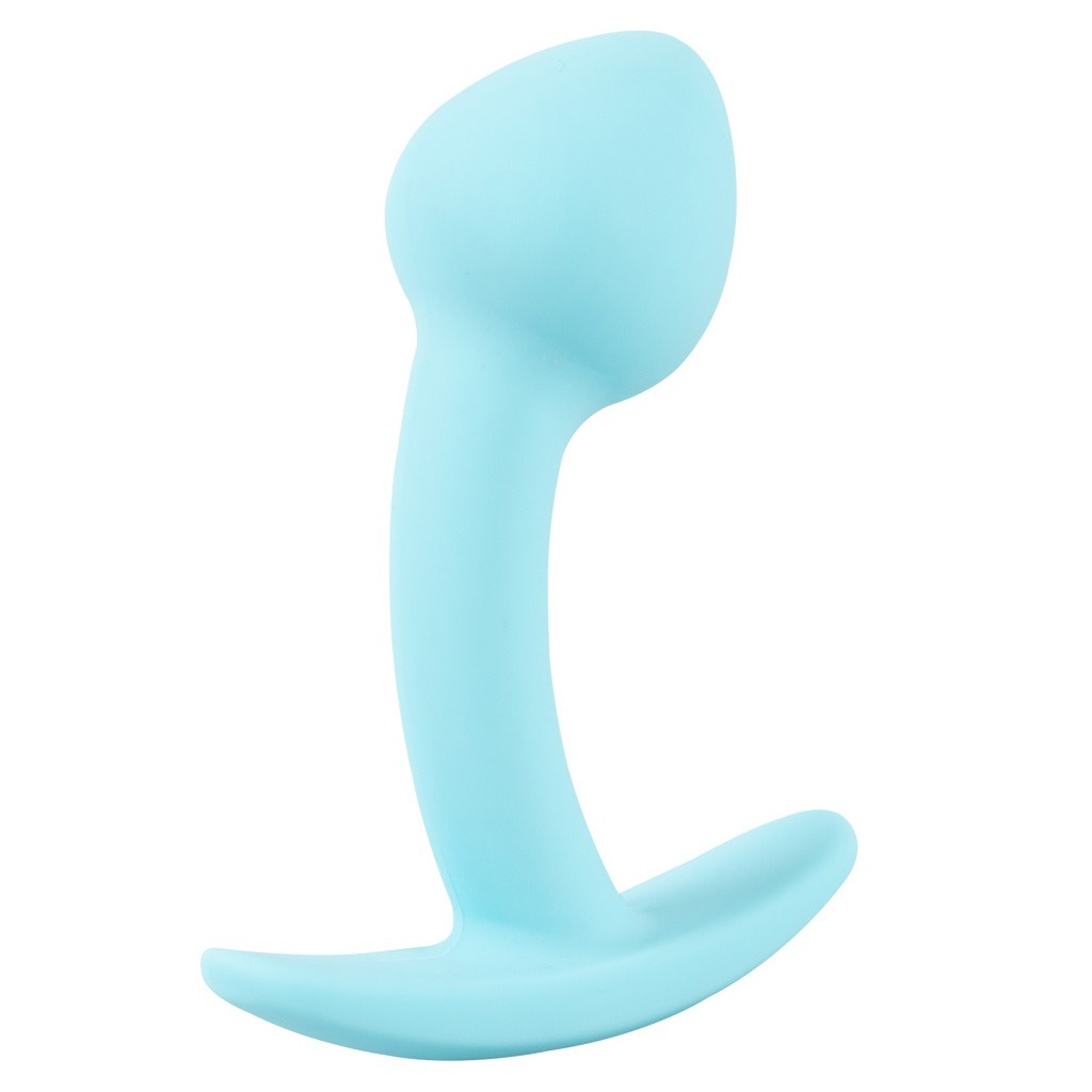 Cuties prostaat buttplug blauw zijkant