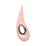 LELO DOT Cruise peach pin point clitoris vibrator zijkant