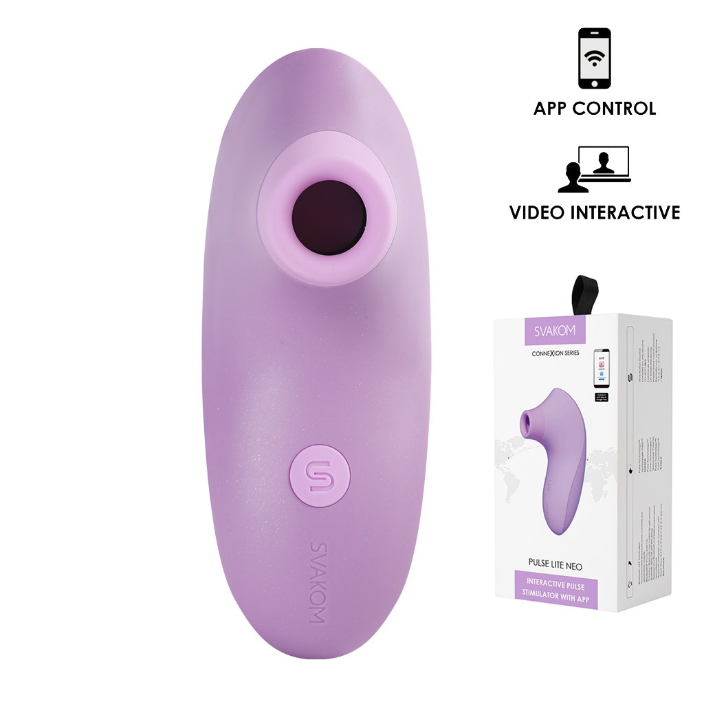 Svakom Lite NEO Lila – luchtdruk vibrator met APP