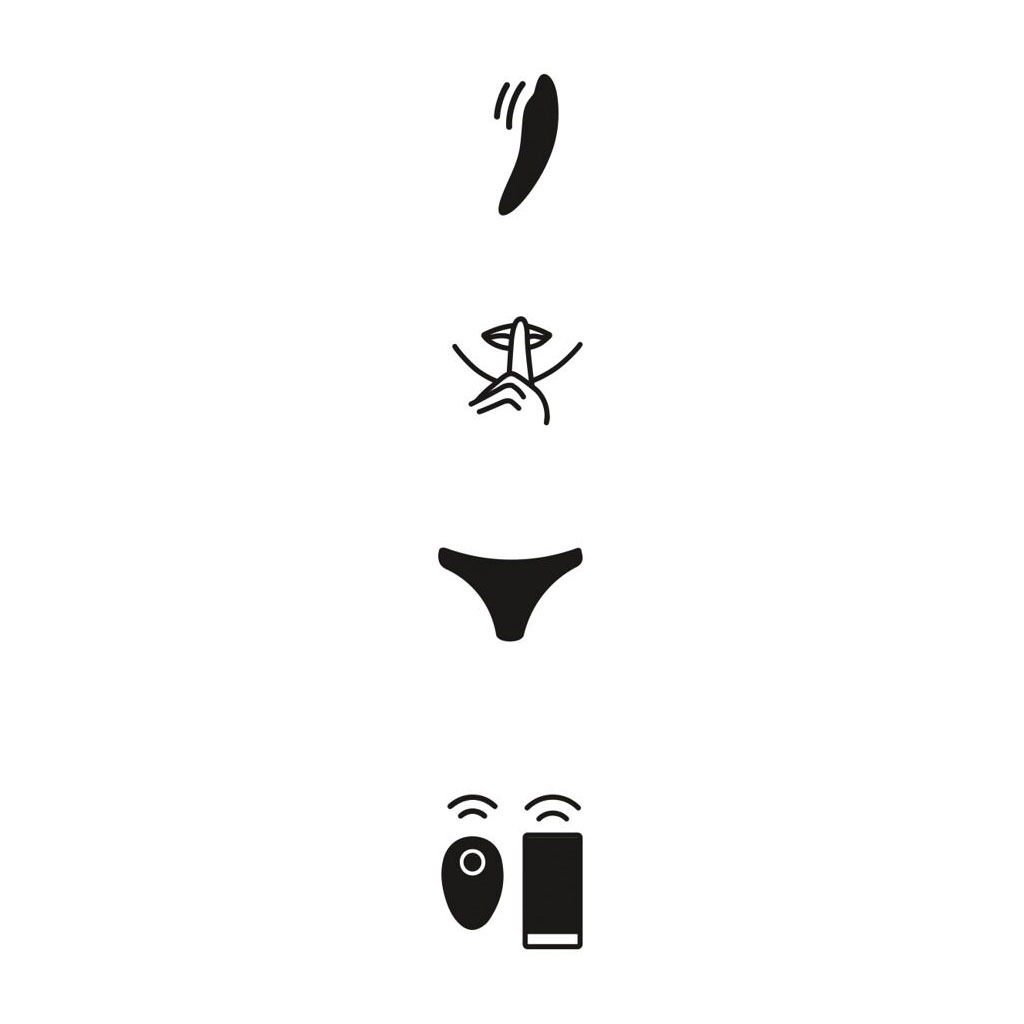 We-Vibe - Moxie+ Panty Vibrator Zwart info