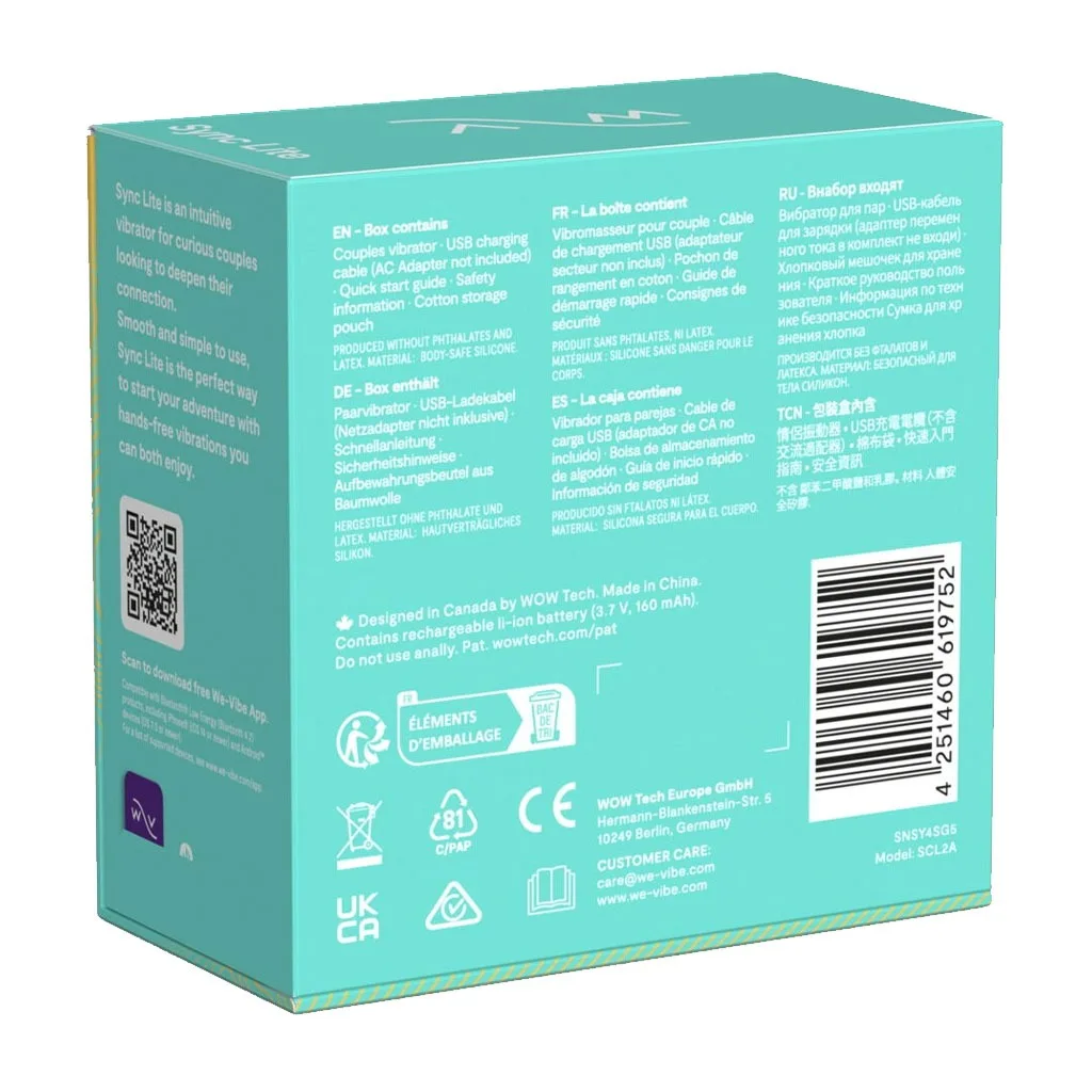 We-Vibe - Sync Lite Vibrator met App - Mint Groen