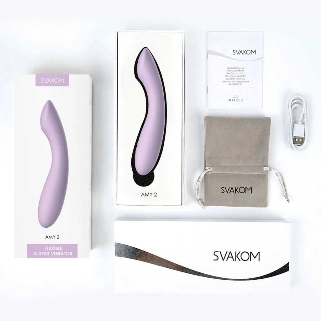 Svakom - Amy 2 G-Spot Vibrator Lila