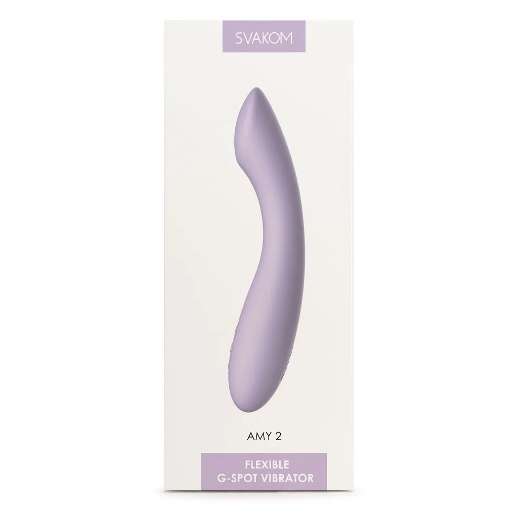 Svakom - Amy 2 G-Spot Vibrator Lila