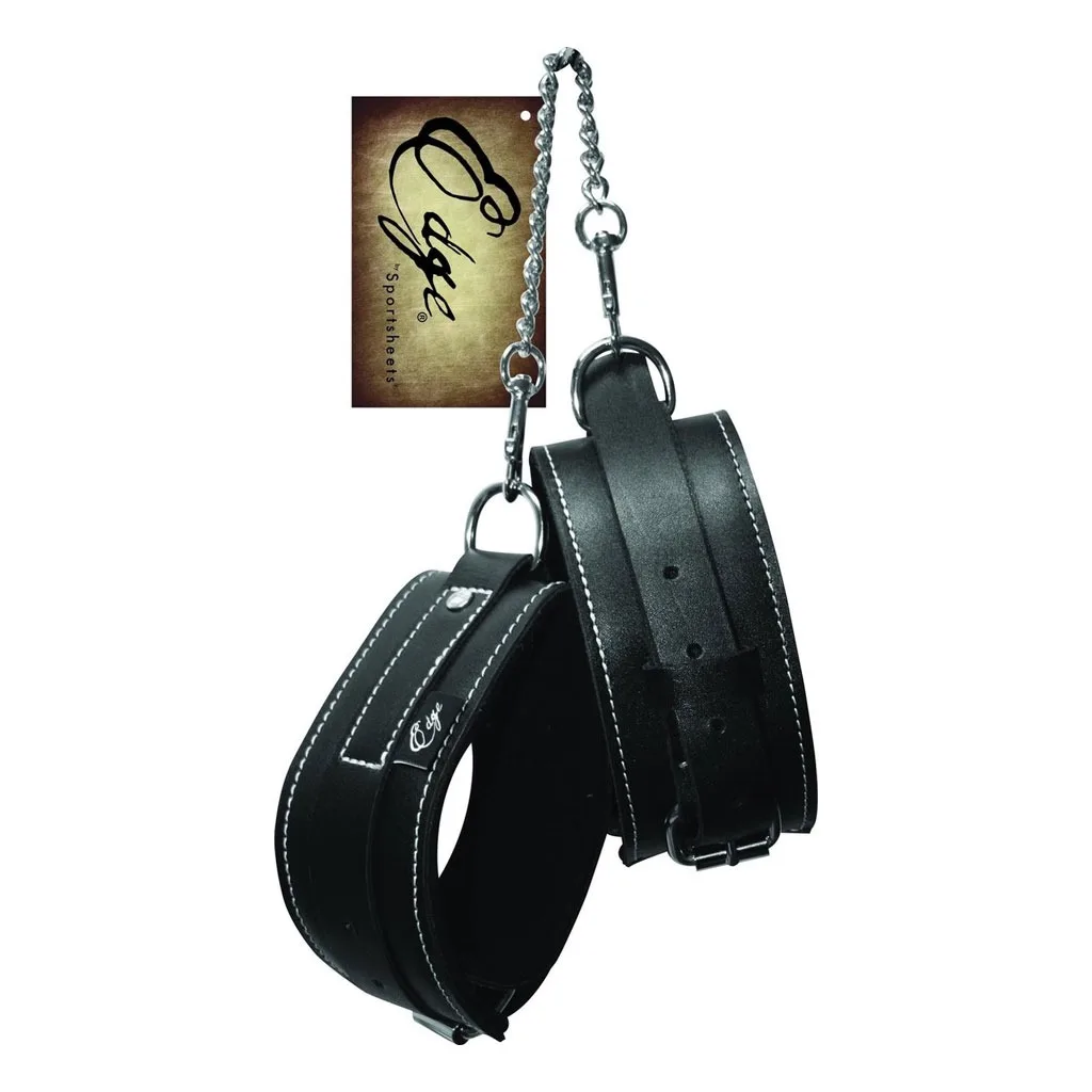 Sportsheets - Edge Leren Enkelboeien