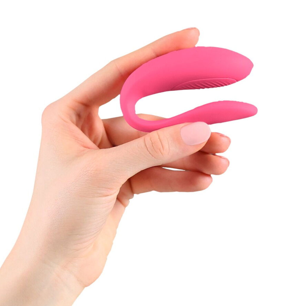 We-Vibe - Sync Lite Vibrator met APP - Roze hand