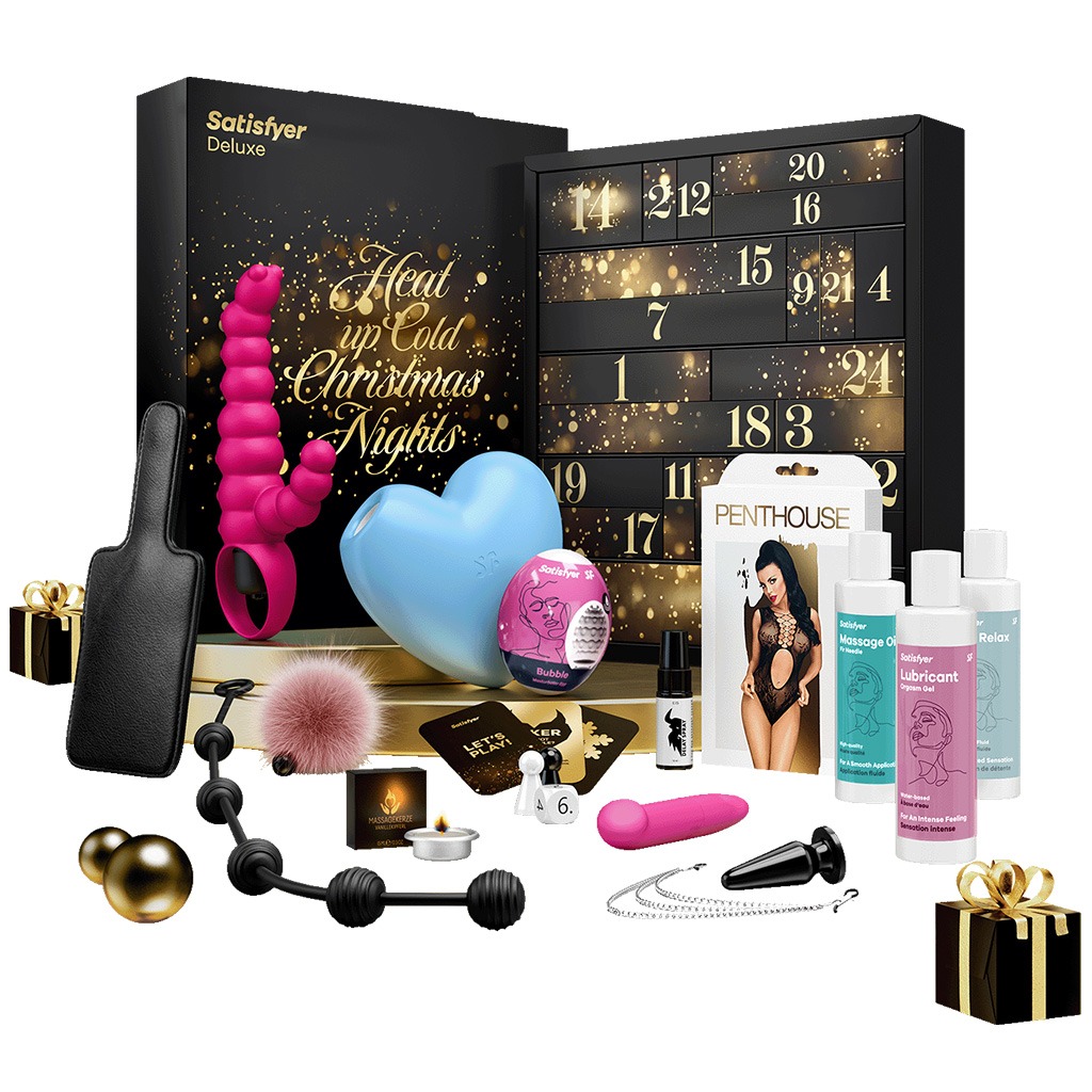 Satisfyer Adventskalender 2023 Deluxe inhoud totaal producten