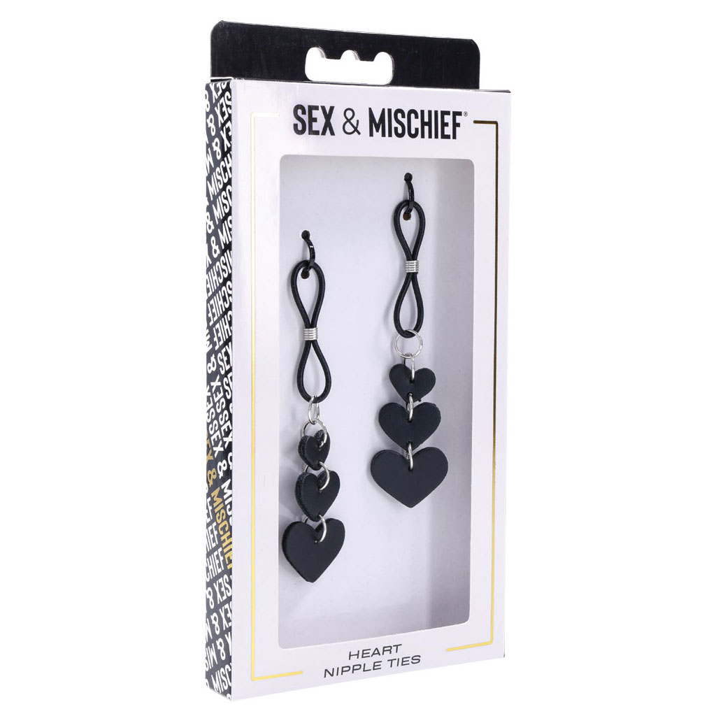 Sex & Mischief - Hartjes Tepelklemmen verpakking