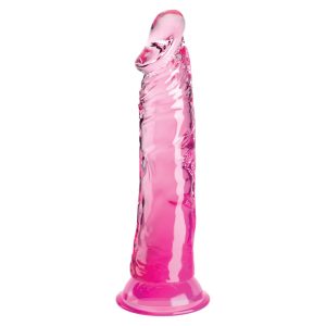 King Cock - 8" Dildo Roze