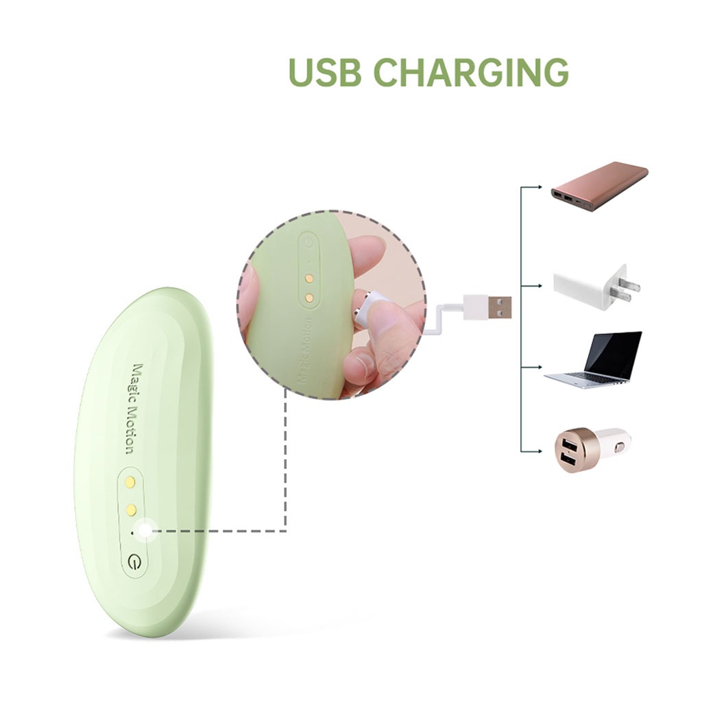 Magic Motion - NYX Smart Panty Vibrator Groen opladen