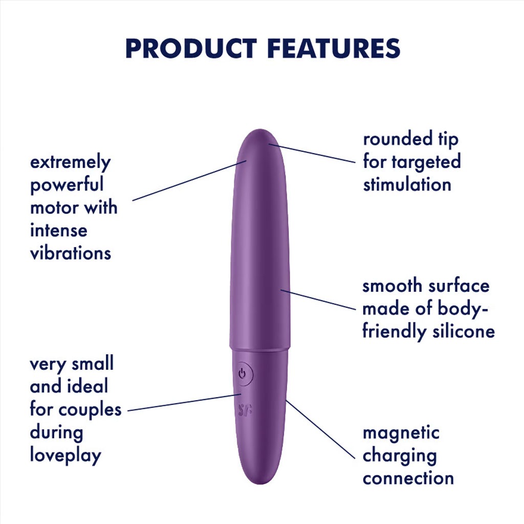 Satisfyer - Ultra Power Bullet 6 Paars info