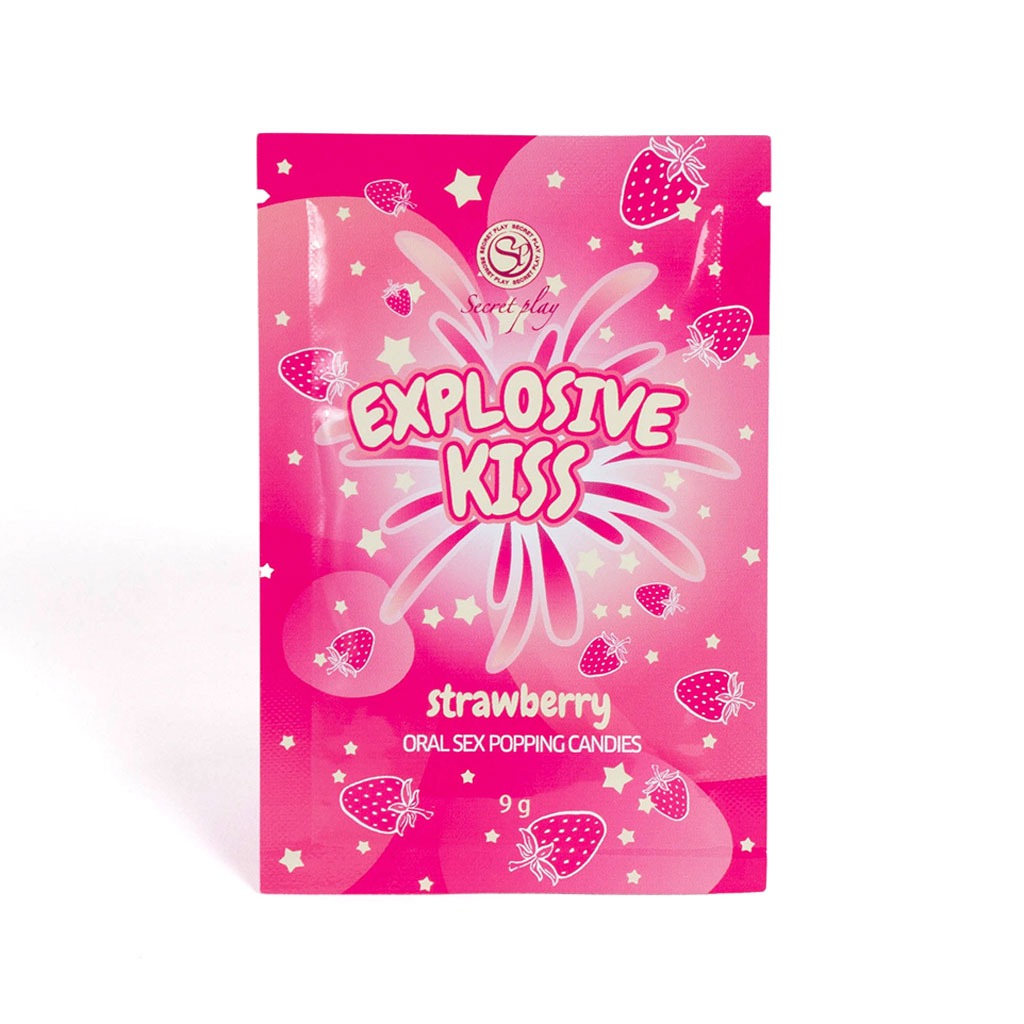 Secret Play - Strawberry Popping Candies verpakking
