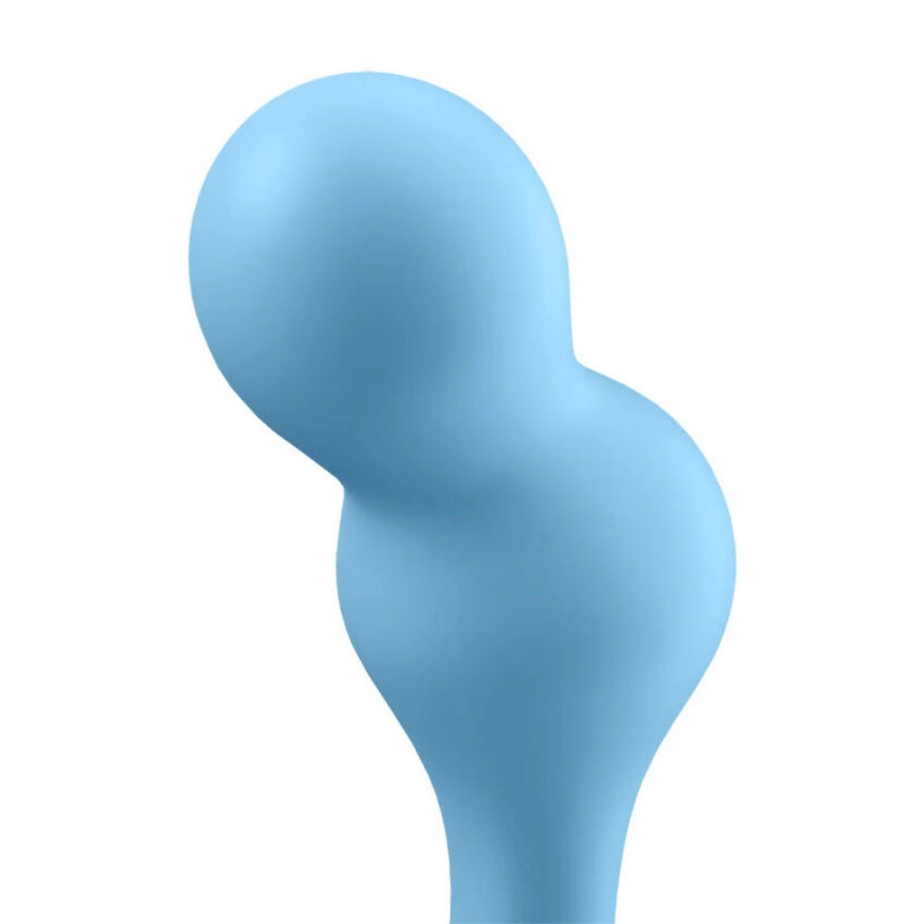 Satisfyer - Deep Diver Anaal Vibrator Blauw kop