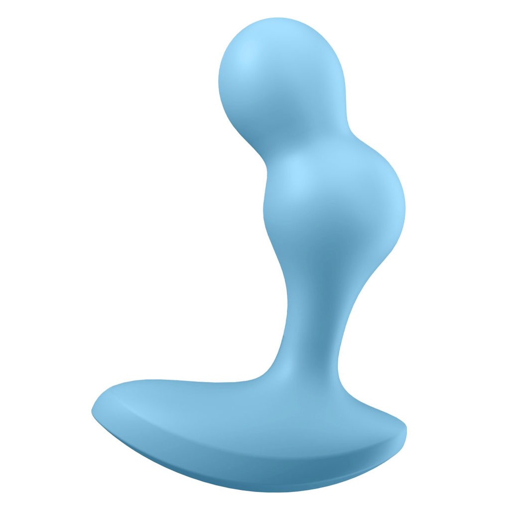 Satisfyer - Deep Diver Anaal Vibrator Blauw zijkant