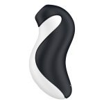Satifyer - Orca Luchtdruk Vibrator - Zwart & Wit zijkant