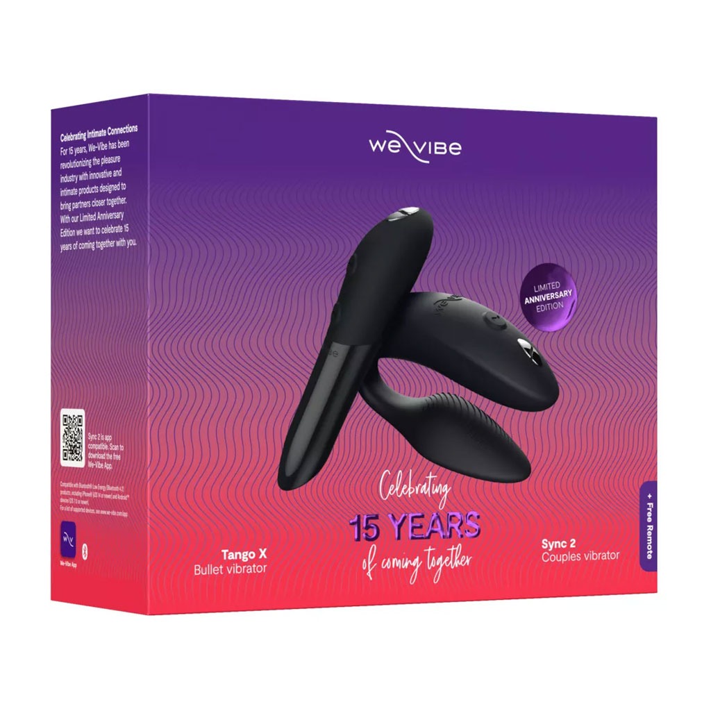 We-Vibe - 15th Anniversary Collection verpakking