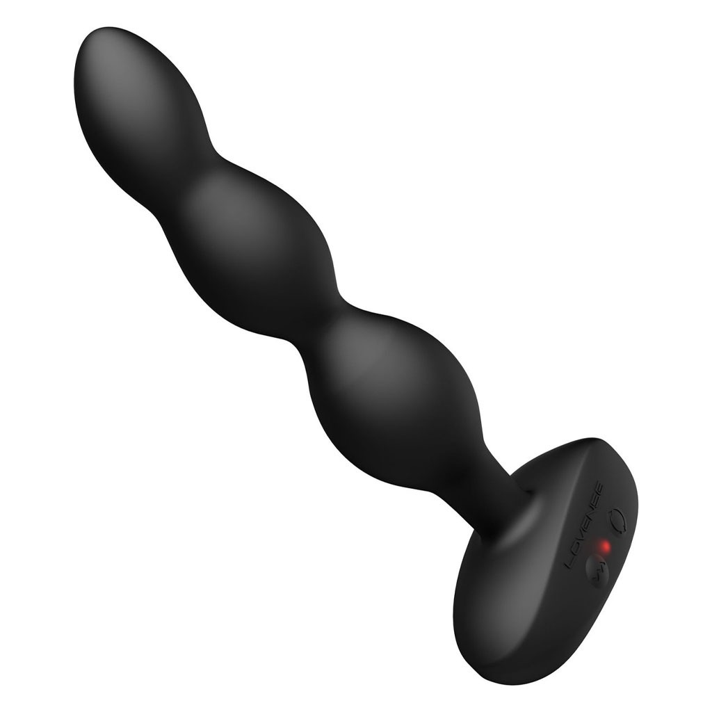 Lovense - Ridge Rotating and Vibrating Anal Beads gebruiken
