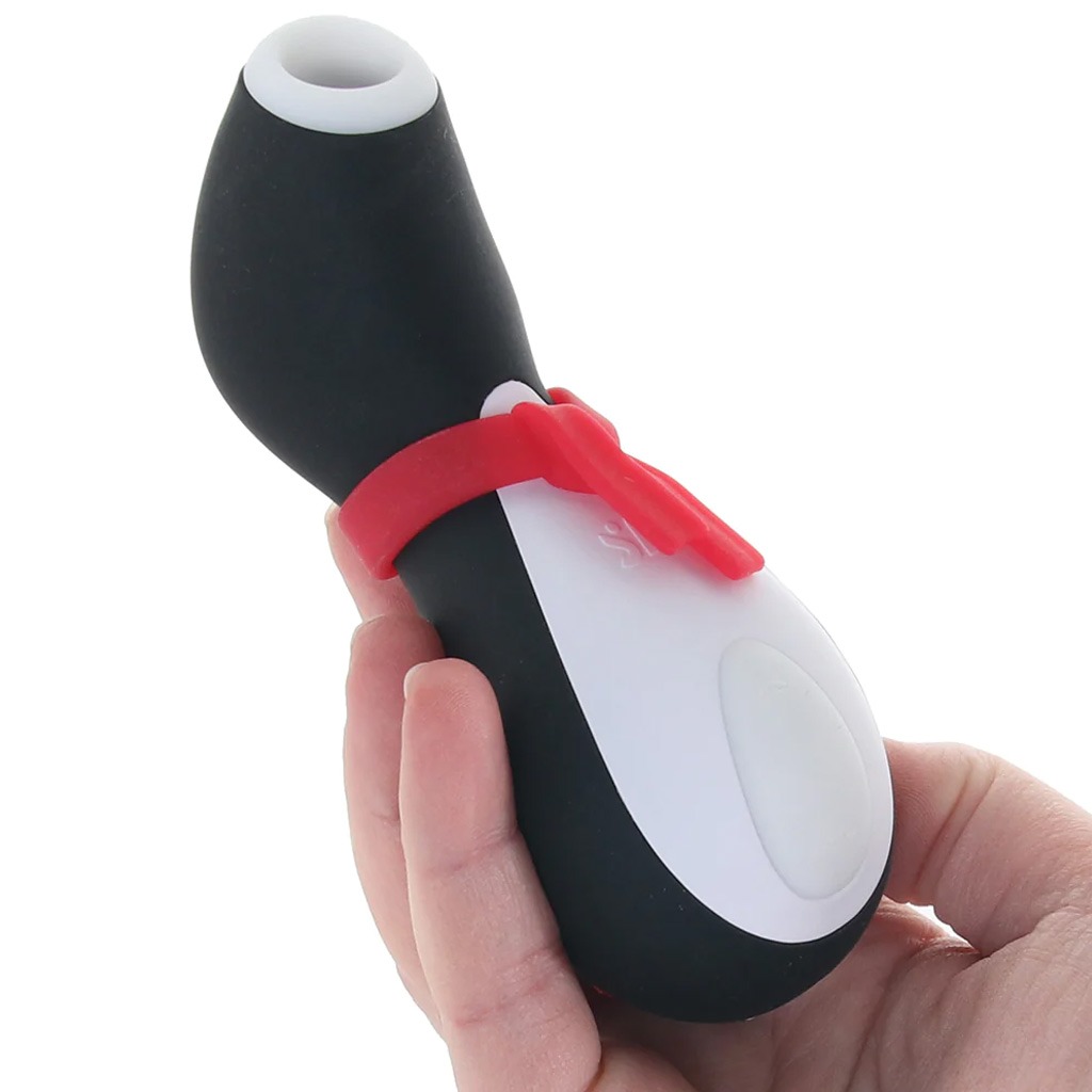 penguin luchtdruk vibrator kerstman satisfyer