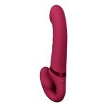Lovense - Lapis Vibrerende Strapless Strap-on Dildo met App opladen