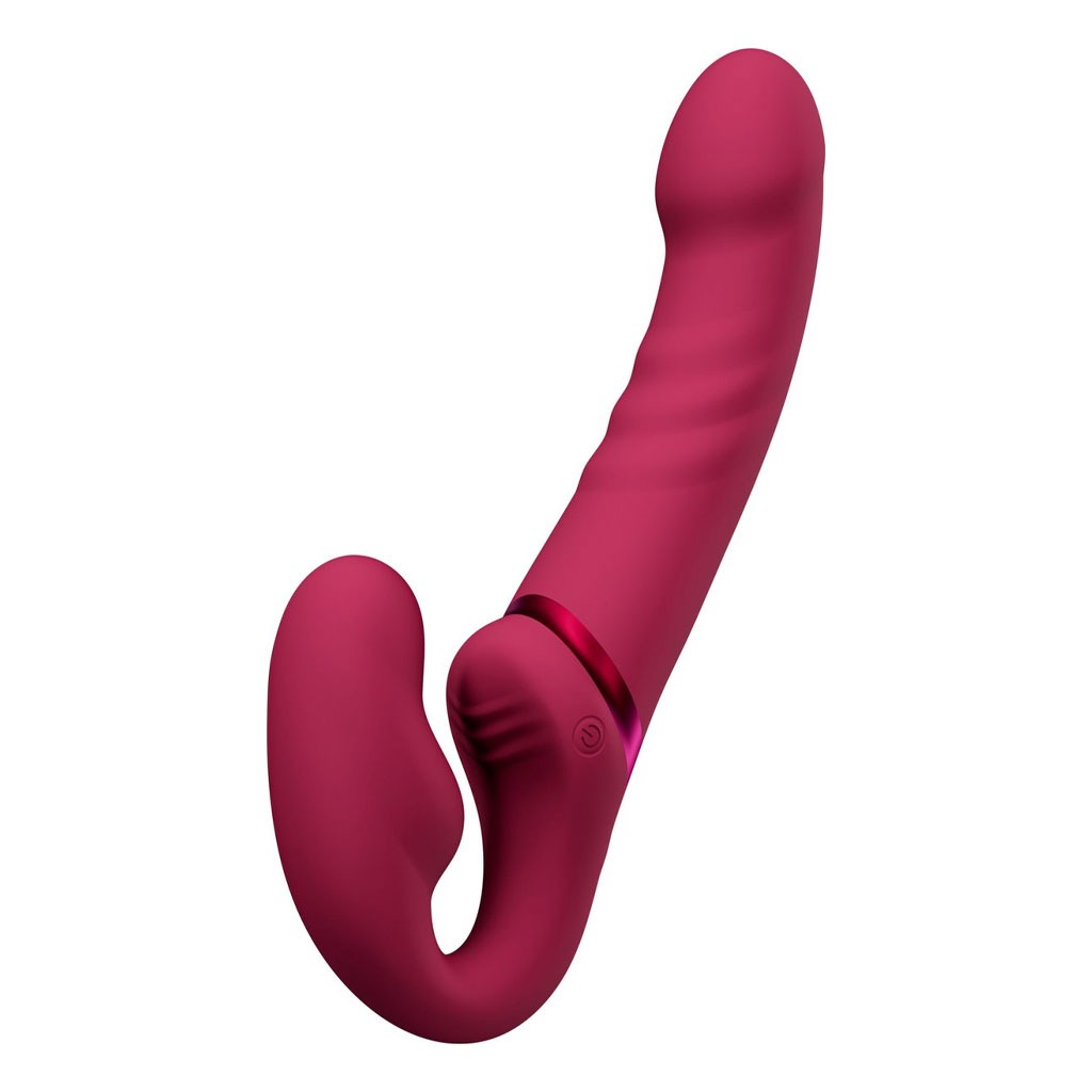 Lovense - Lapis Vibrerende Strapless Strap-on Dildo met App knop
