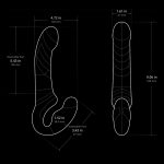 Lovense - Lapis Vibrerende Strapless Strap-on Dildo met App