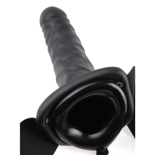 Fetish Fantasy Series - 8 Inch Hollow Strap-on Zwart