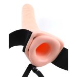 Fetish Fantasy Series - 8 Inch Hollow Strap-on Nude