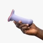 fun factory dildo amor lavender in hand