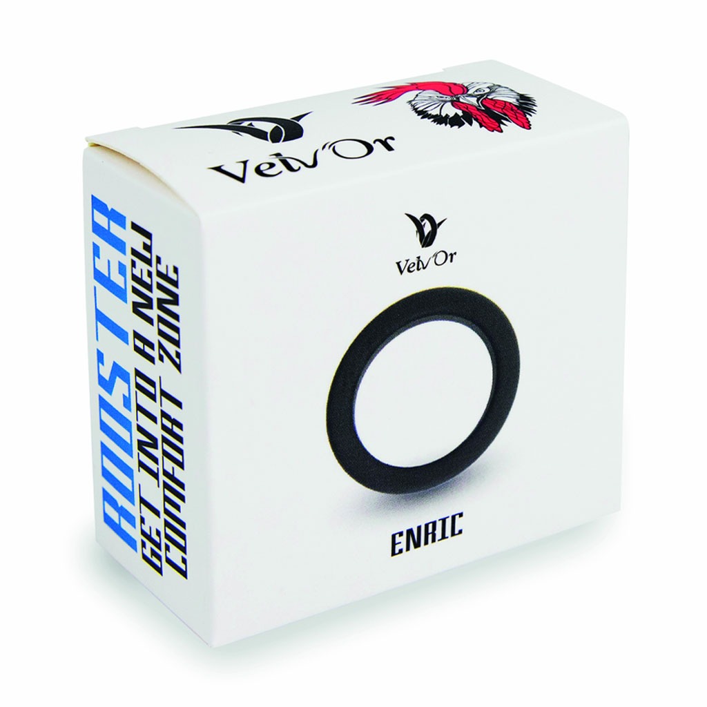 Velv'or - Rooster Enric zachte Siliconen Cockring kopen